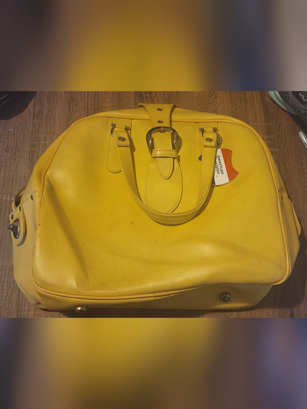 Vintage American TouristerHand Tote 70's